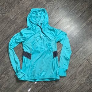 Lululemon 10 Run Sunblocker Hoodie Long Sleeve